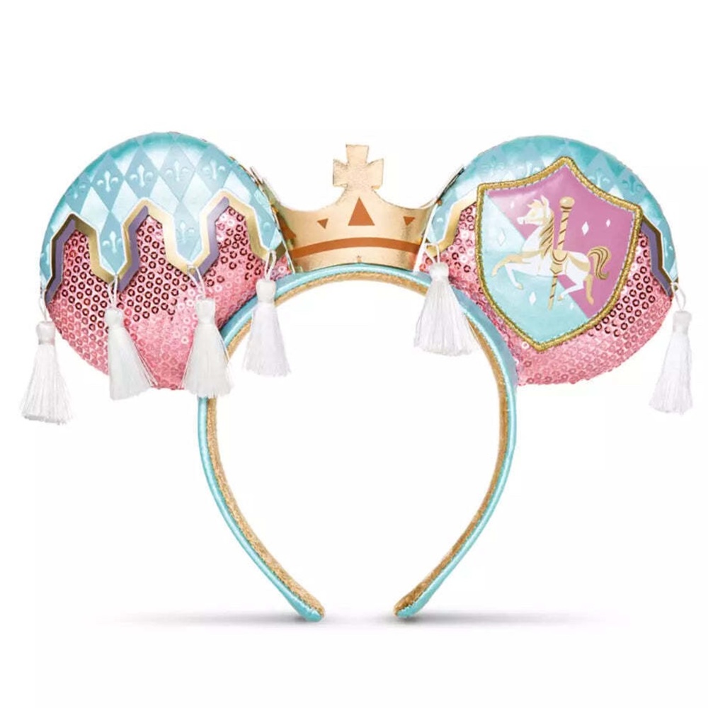 Disney Pink and Blue Sequin Minnie Ears
